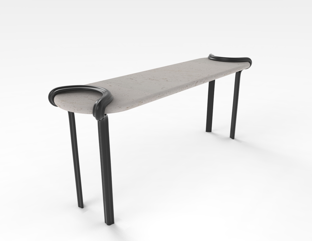 Console Travertin&nbsp;
