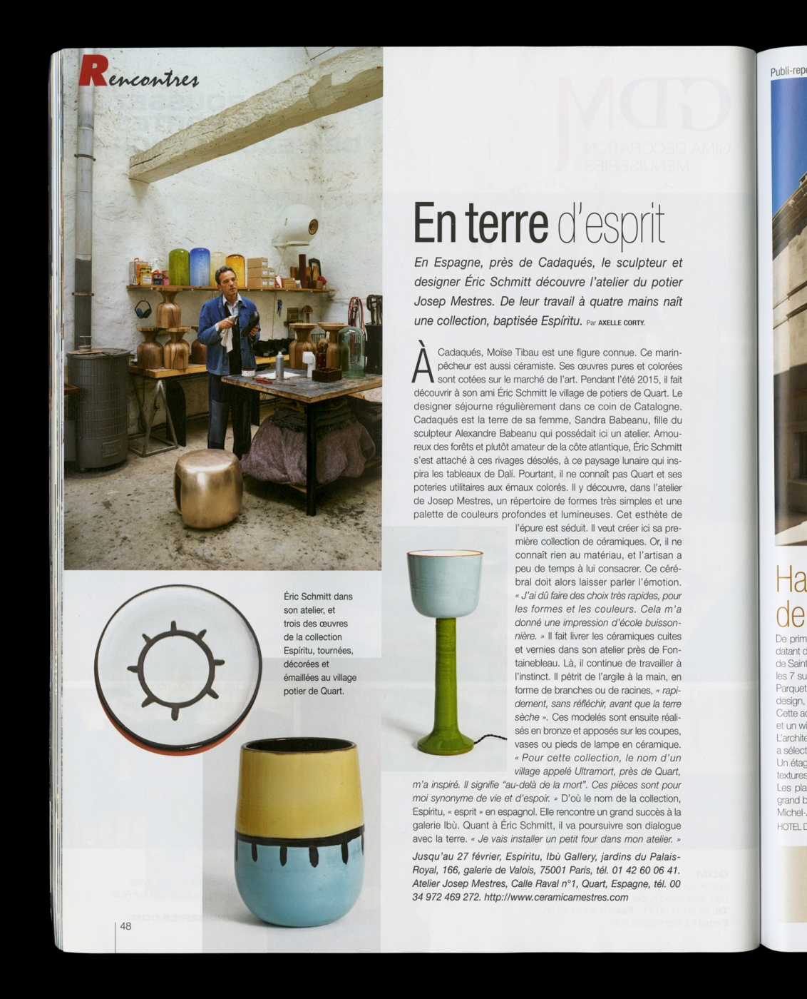 C&ocirc;t&eacute; Sud. Maisons
